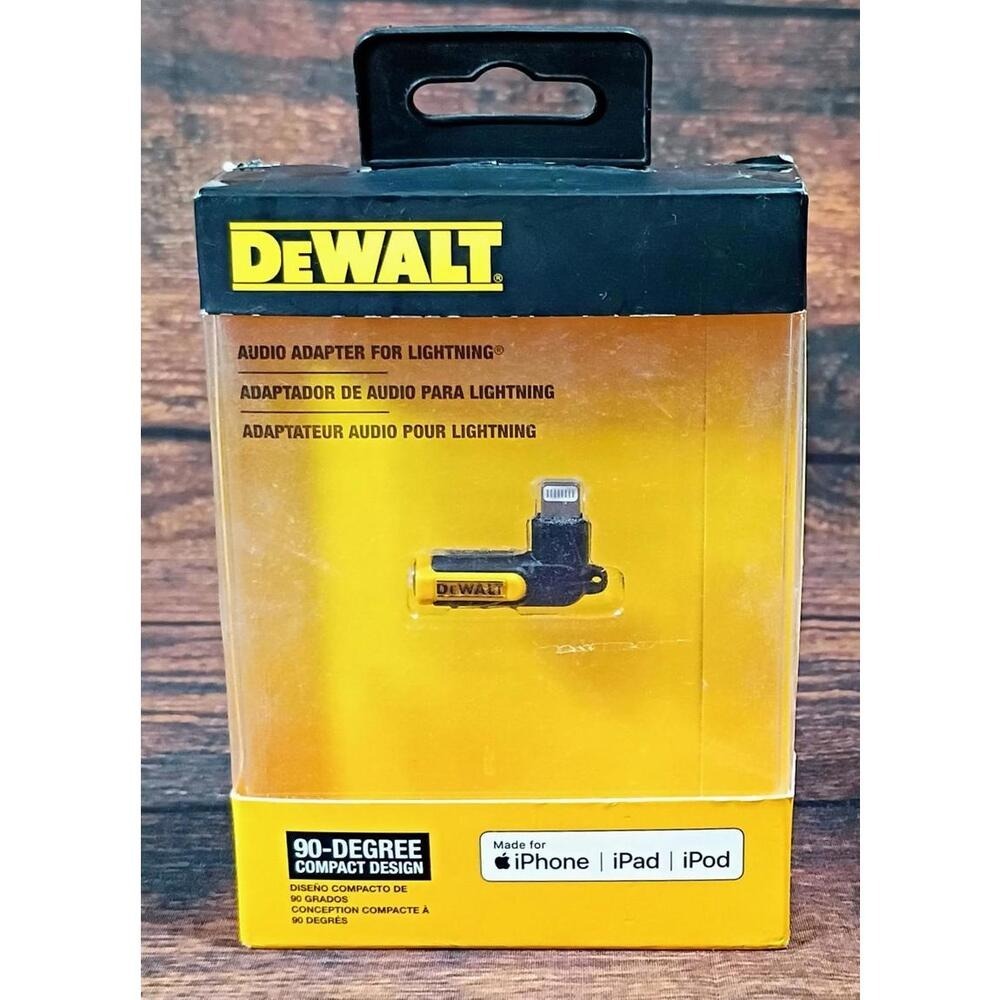 DeWalt 3.5mm Audio‎ Adapter for Lightning Devices